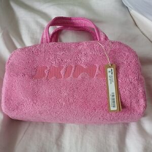Pink Terrycloth Tote Bag - Brand:Skims
